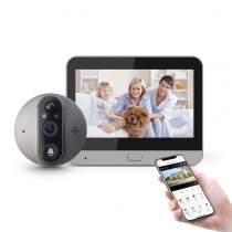 Беспроводной WiFi видеоглазок PST-DB06T c PIR датчиком движения